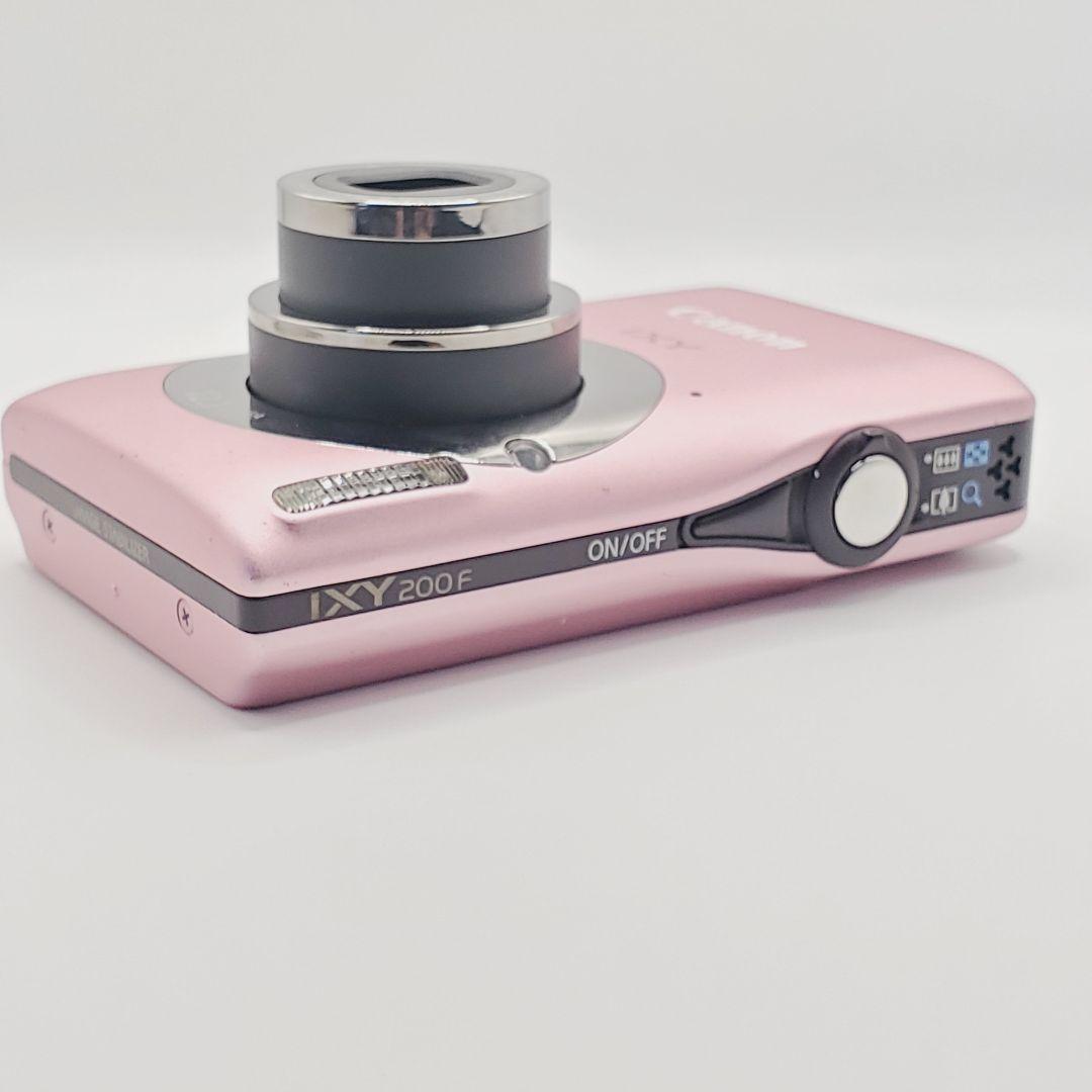 CANON デジカメ　IXY 200F PC1469 ピンク コンデジ
