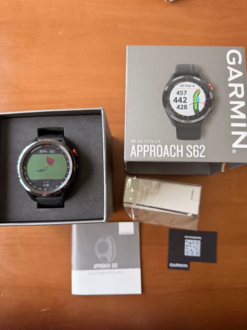 ガーミン　アプローチS62 ゴルフウォッチ