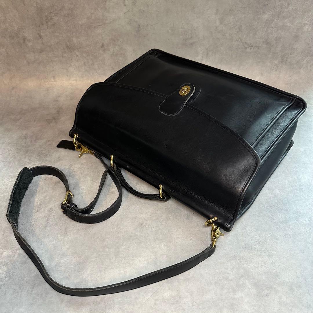 バッグ Vintage COACH Metropolitan Briefcase BK