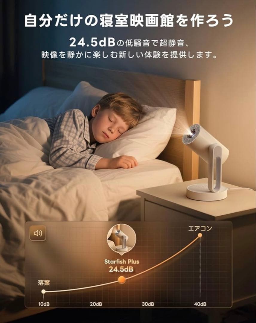 Google TV搭載・Netflix公式ライセンス ETOE プロジェクター