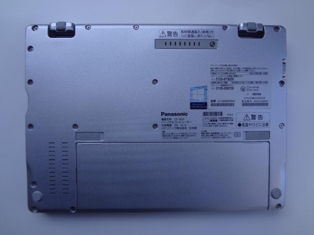 Let's note CF-RZ6 10インチ SSD128(新品) MEM8