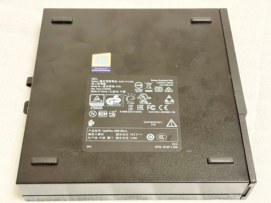 Windowsデスクトップ Dell OptiPlex 3060 Micro