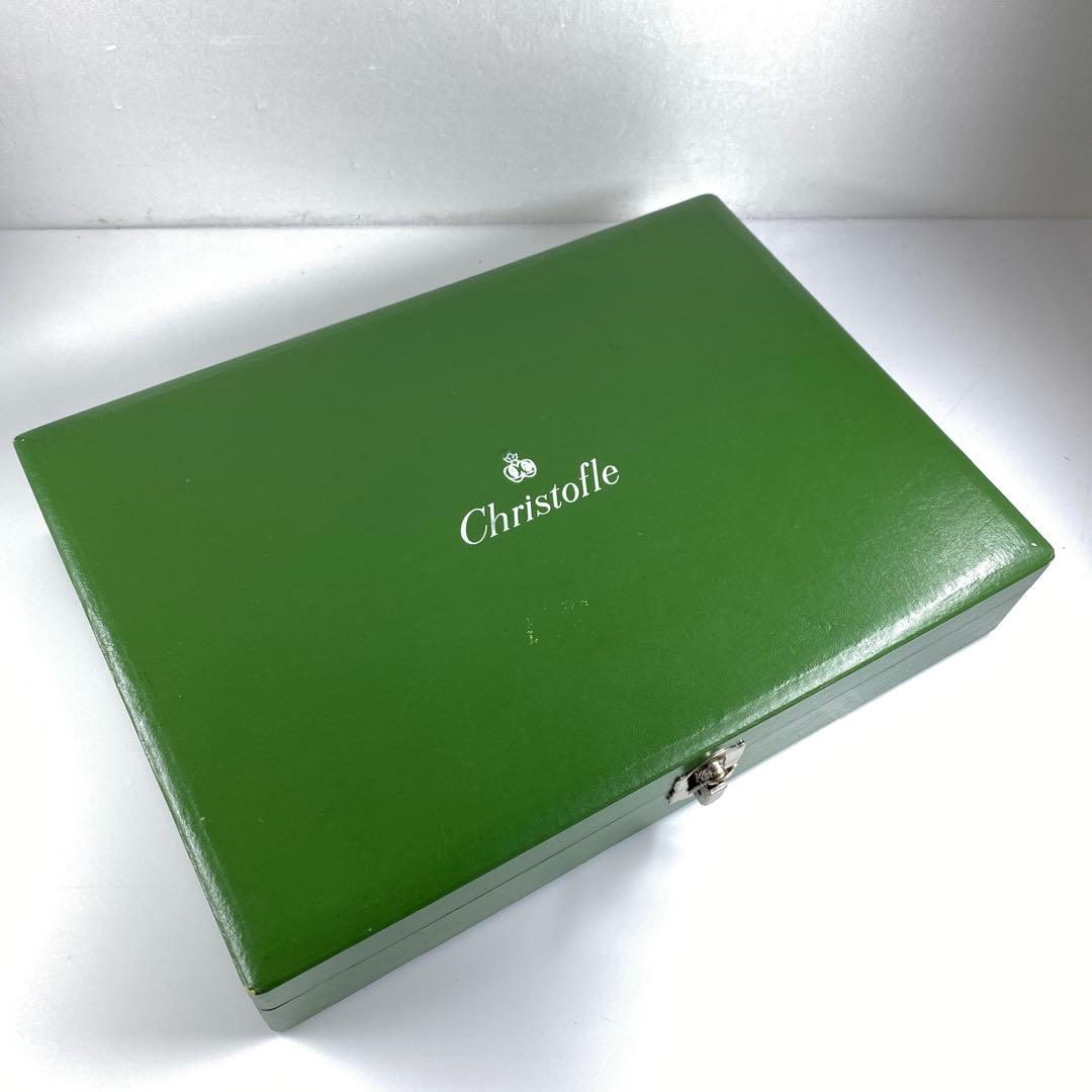 未使用品　クリストフルディナー　スプーン　フォーク　6本　共箱　557g トヒト
