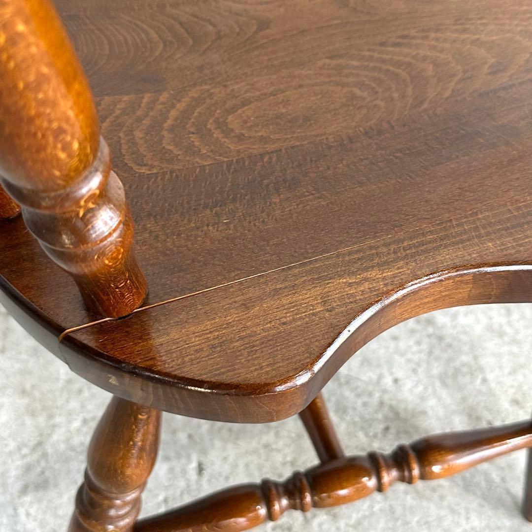 ✿訳あり✿ 昭和レトロ60s〜70s 飛騨産業 キツツキマーク ダイニングチェア