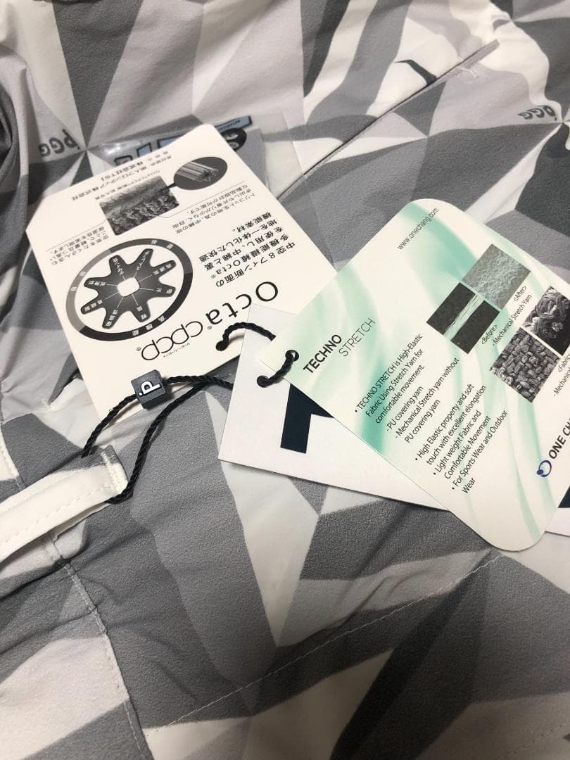 未使用 4.8万 PGG ロングパンツ 0 グレー 秋冬 レディース 中綿