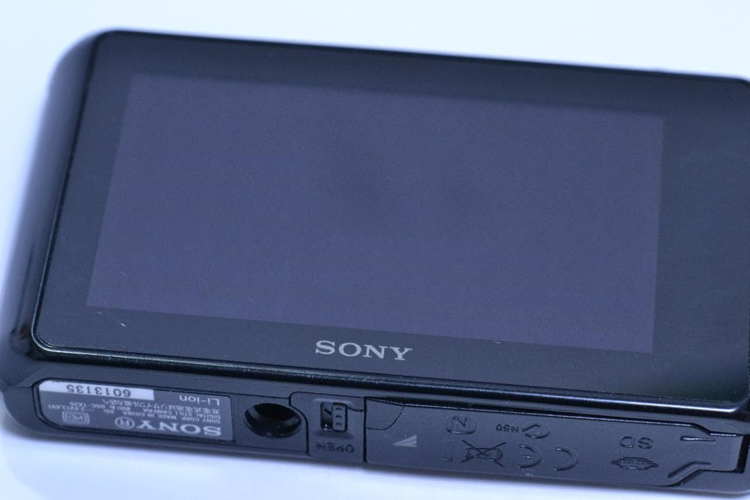 完動品 SONY Cyber-shot DSC-TX20 ブラック フタ注意