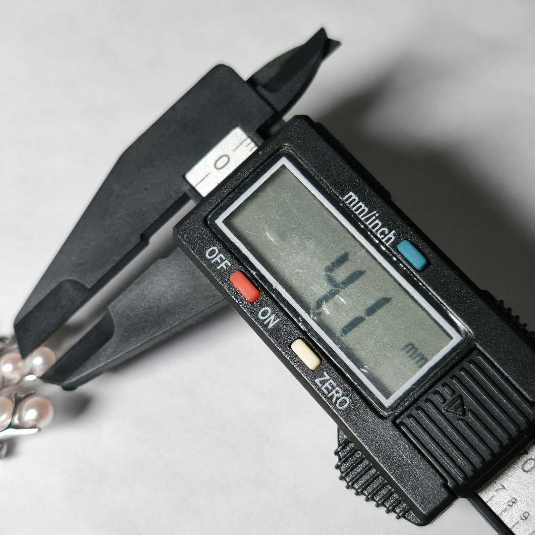 【美品 現行品】ミキモト ブローチ パール 幸福の木 フォーマル 皇室御用達