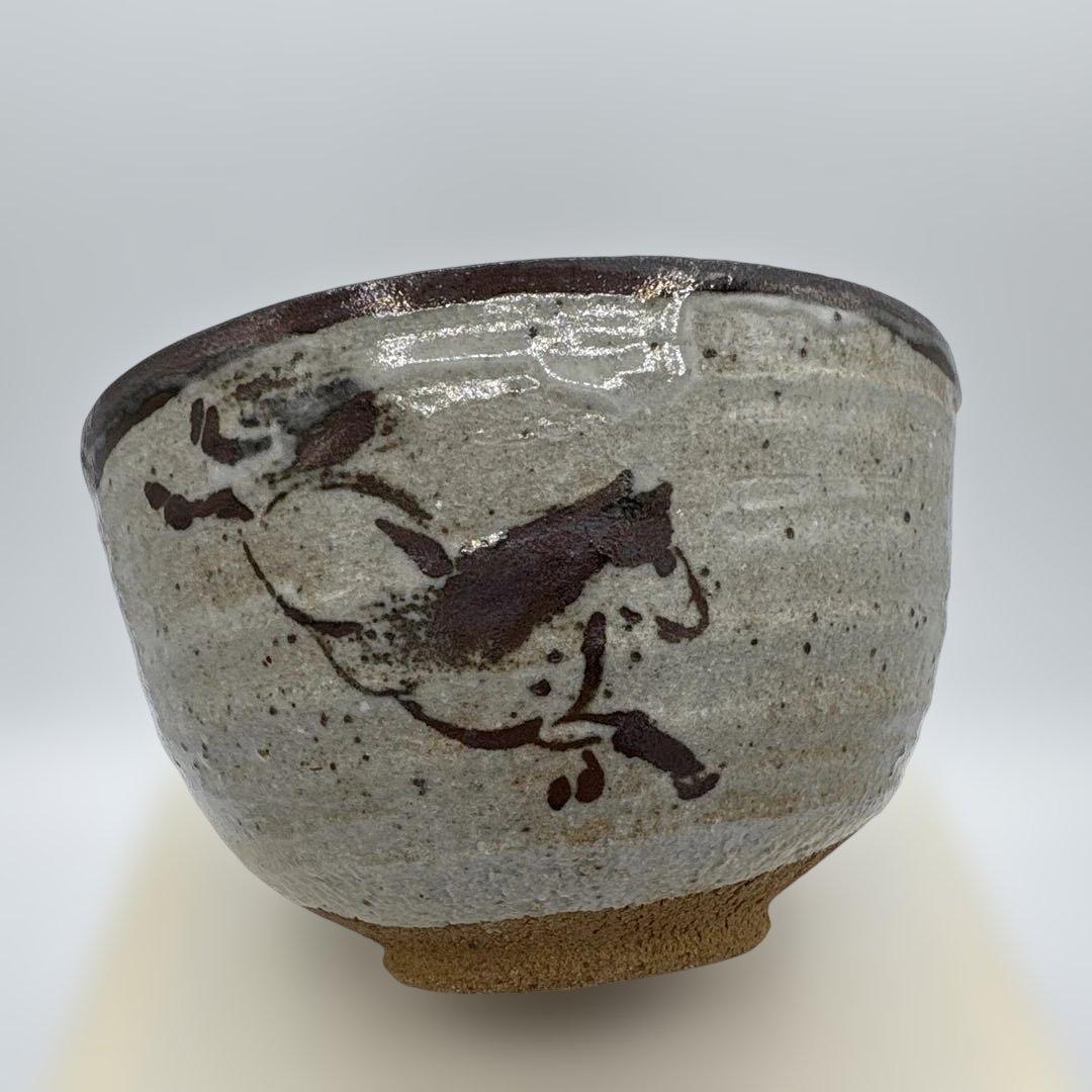 四代　真清水蔵六　左馬記念茶盌