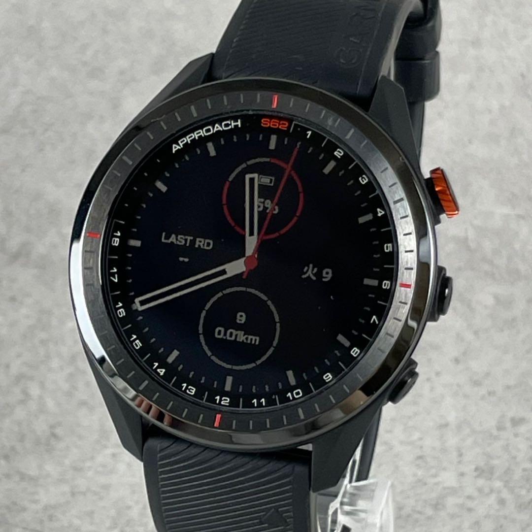 美品 箱 付属品付✨GARMIN Approach S62 ゴルフGPSウォッチ