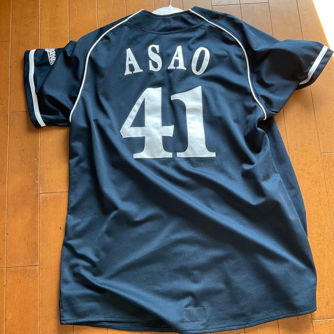 中日ドラゴンズ 浅尾拓也　ユニフォーム　ビジター　刺繍タイプ　Mサイズ