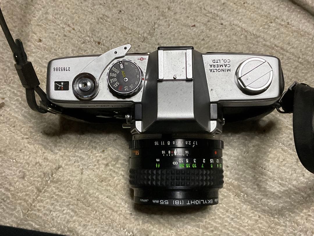 フイルム式カメラ／MINOLTA・SR「T」101 一眼レフカメラ。【現状品】