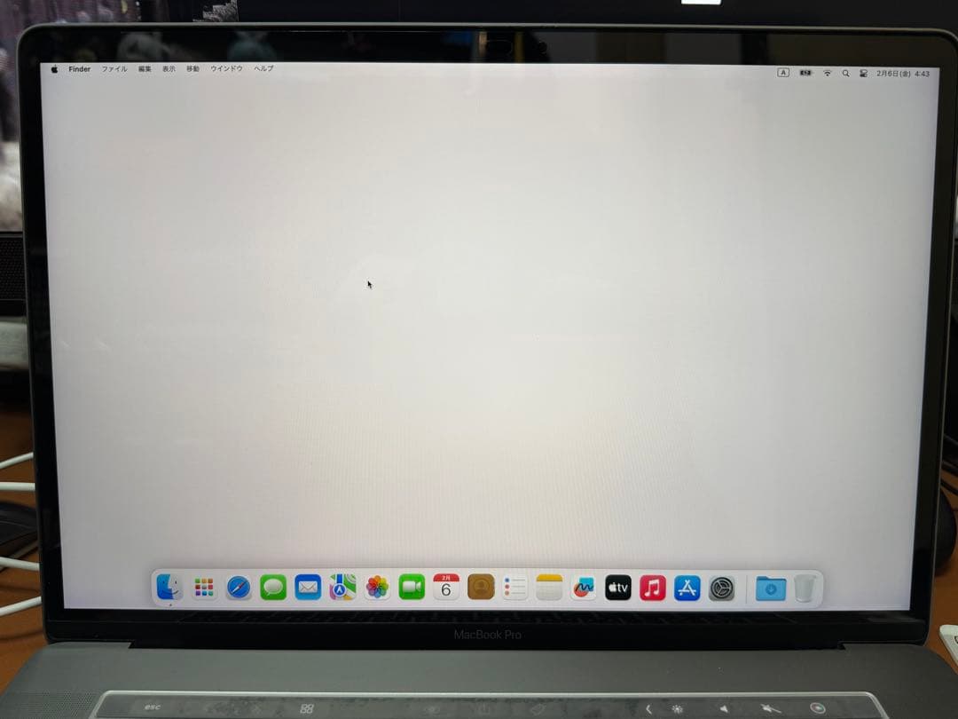 MacBook本体 Macbook pro 15inch 2017 A1707