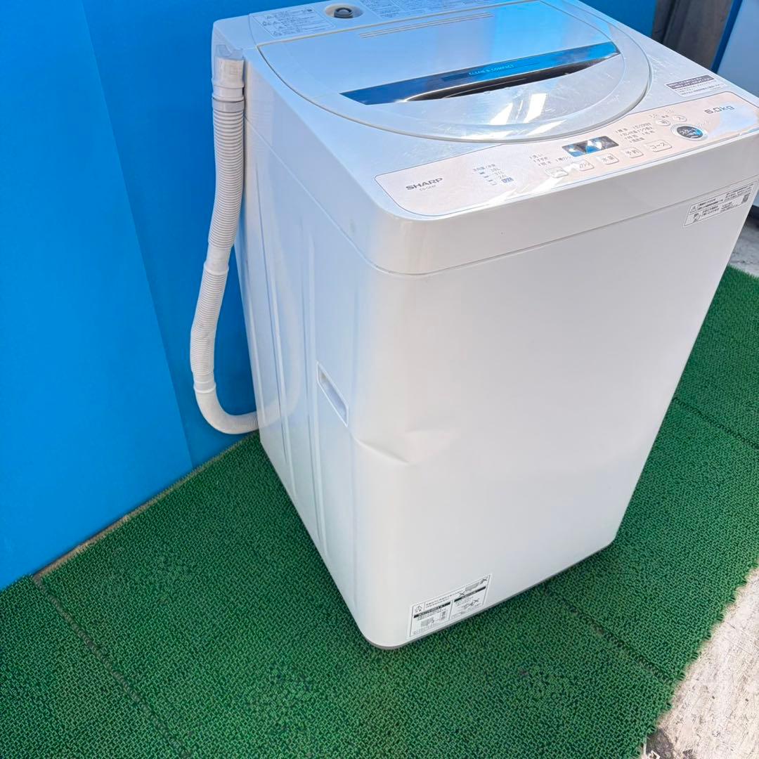 759 SHARP 2022年製　洗濯機　容量6キロ 極美品　冷蔵庫も有　小型