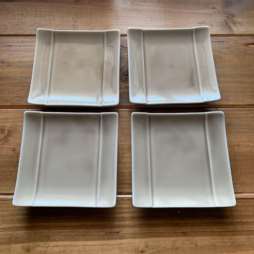 ☆KEYUCA 美濃焼　豆皿4枚セット　未使用に近い☆
