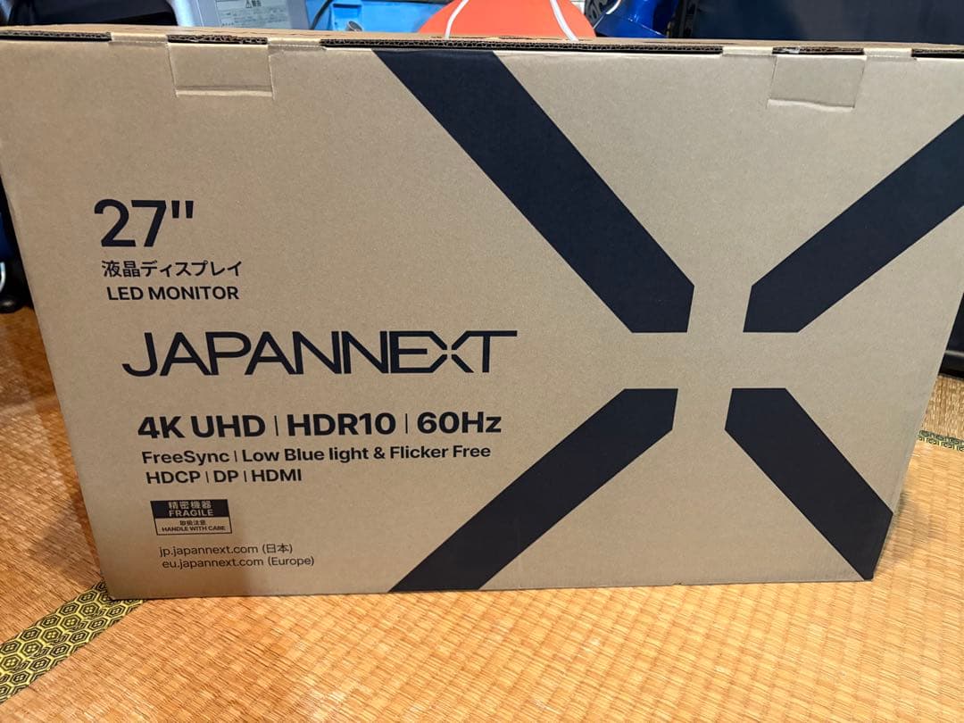 JAPANNEX 27インチ 4K IPSモニター 本体