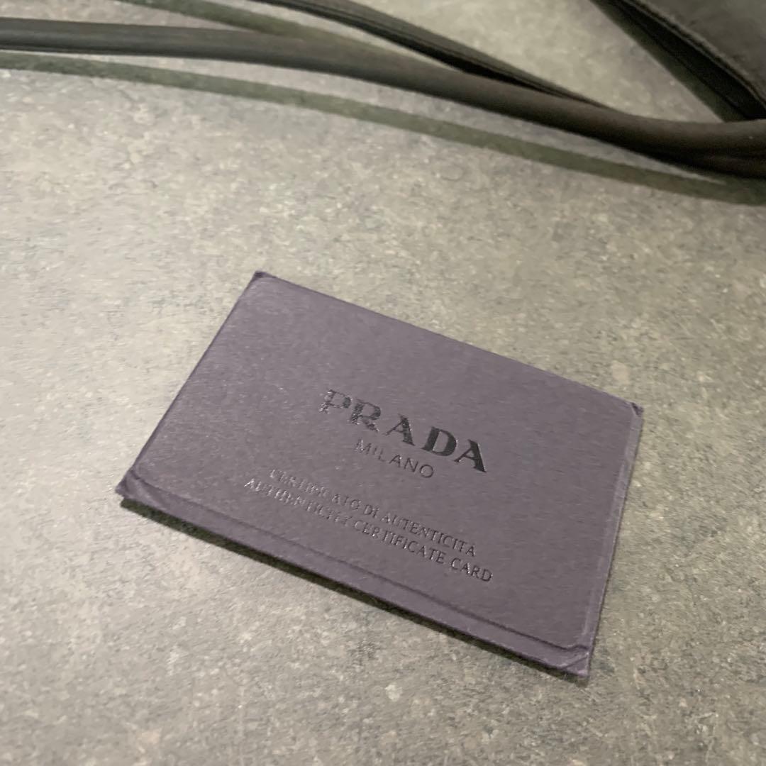 PRADA プラダ カバン バッグ トートバッグ ショルダーバッグ 黒 ブラック