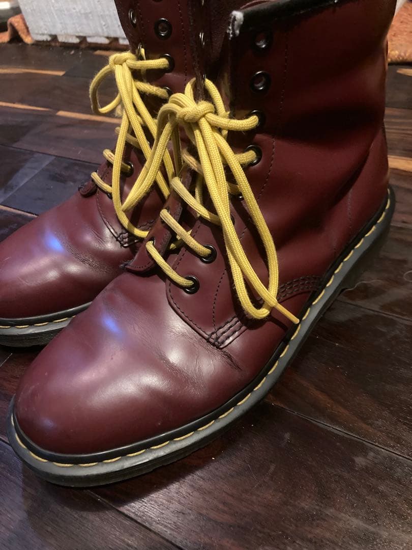 Dr.Martens 8ホール チェリーレッド UK9/28.0cm