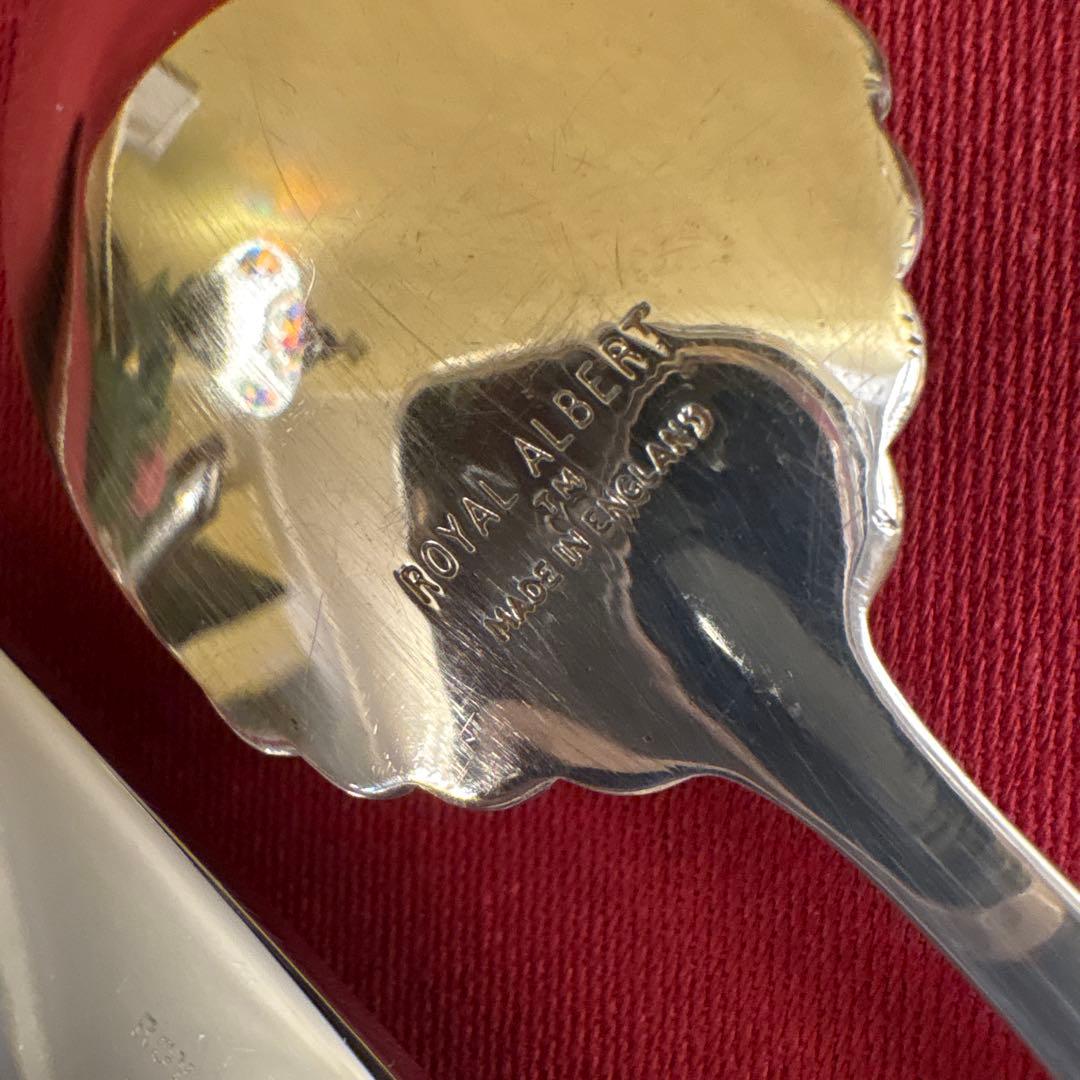 英国製　ロイヤルアルバート　OCR ケーキサーバー　他　合計４点　ビンテージ品