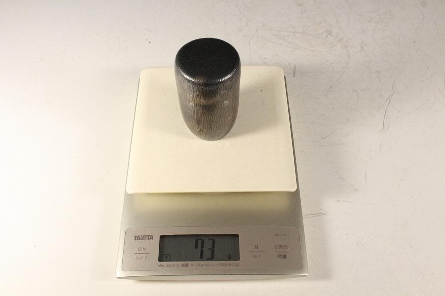 茶道具 純銀製 棗 重73g(K-YC469)