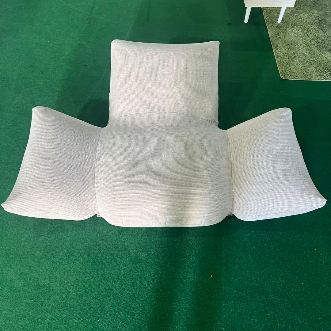 無印良品 リクライニングフロアソファ ファブリック 家具 B070