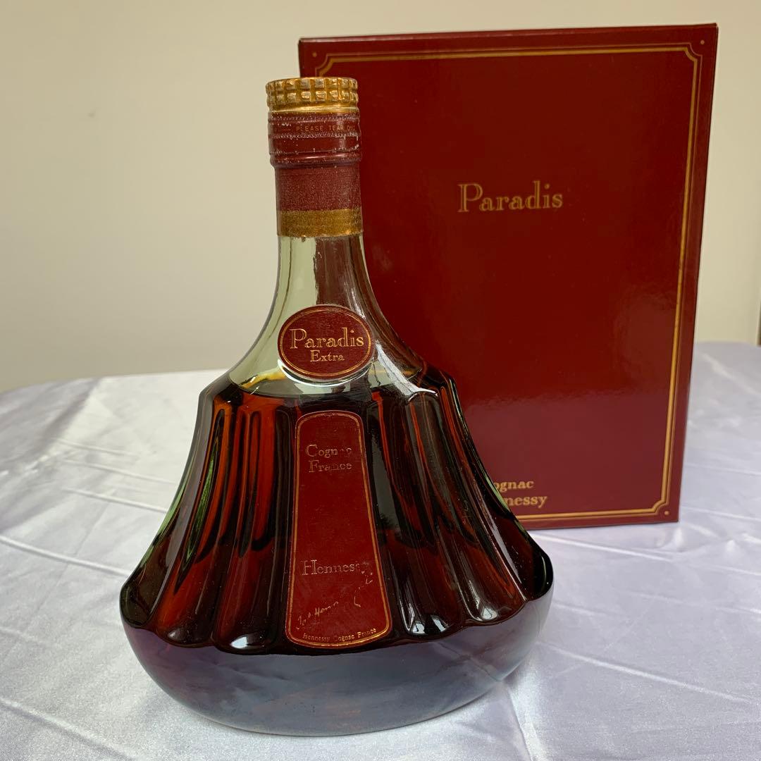 未開栓　古酒　Hennessy パラディ エクストラ 700ml 旧ボトル　箱付