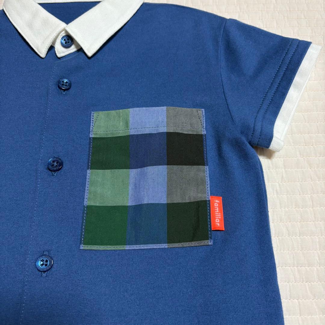 新品・未使用　familiar 半袖シャツ　Tシャツ　100センチ　現行品