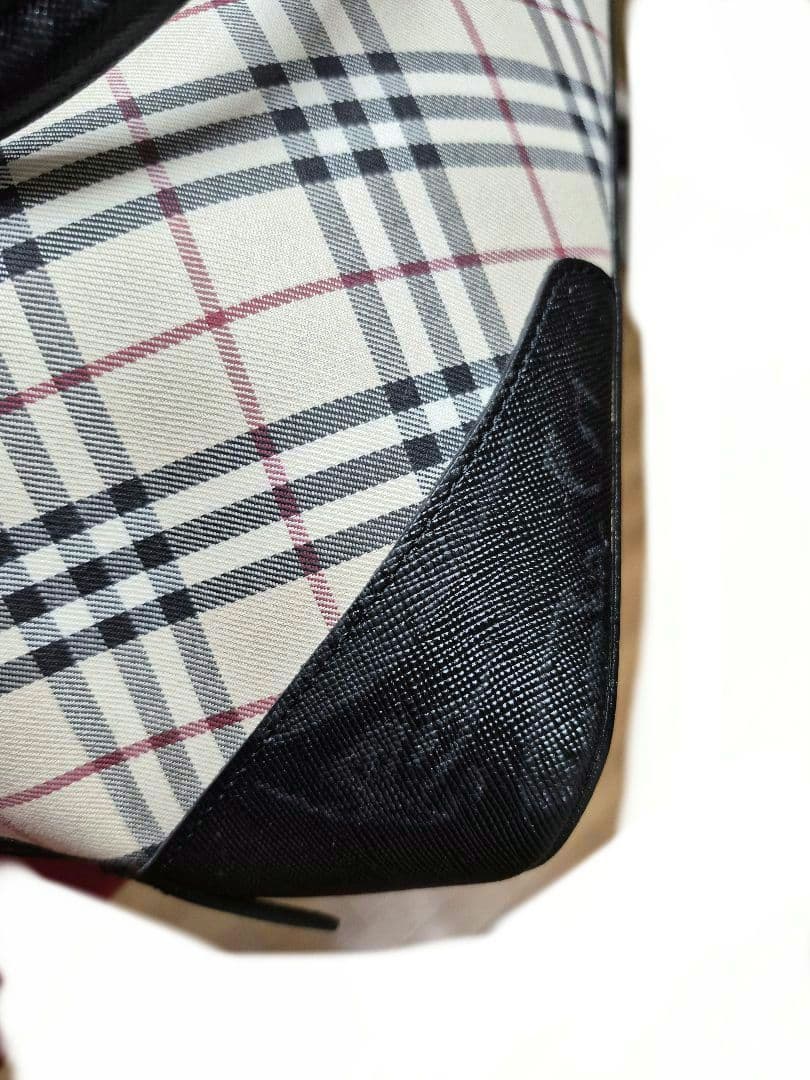 バーバリー　ノバチェックハンドバッグ　ミニボストン　西川ヴィンテージ品