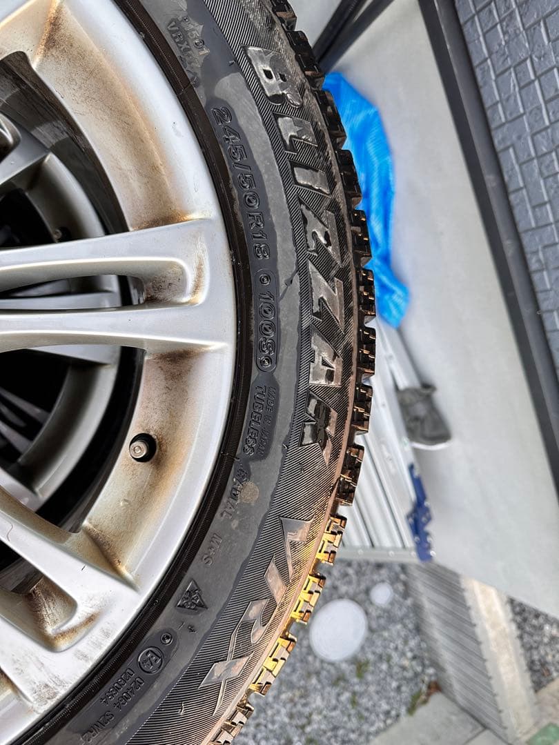  18インチ 245/50R18 ブリザックVRX 20年30週製造