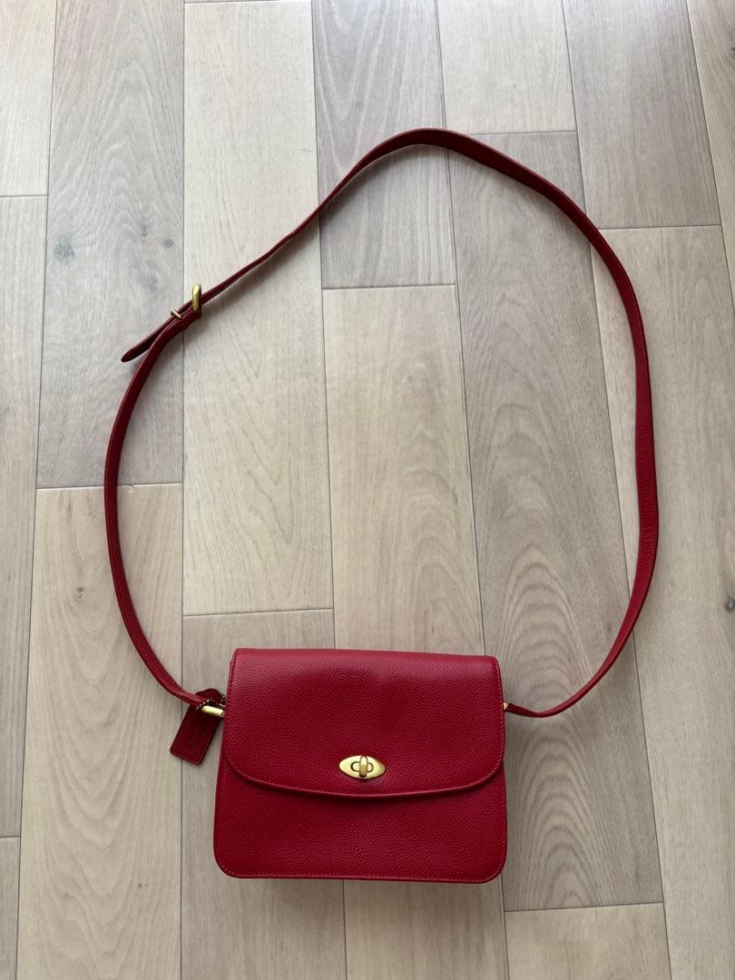 【美品】COACH オールドコーチ　ショルダーバッグ　イタリア　3234-207