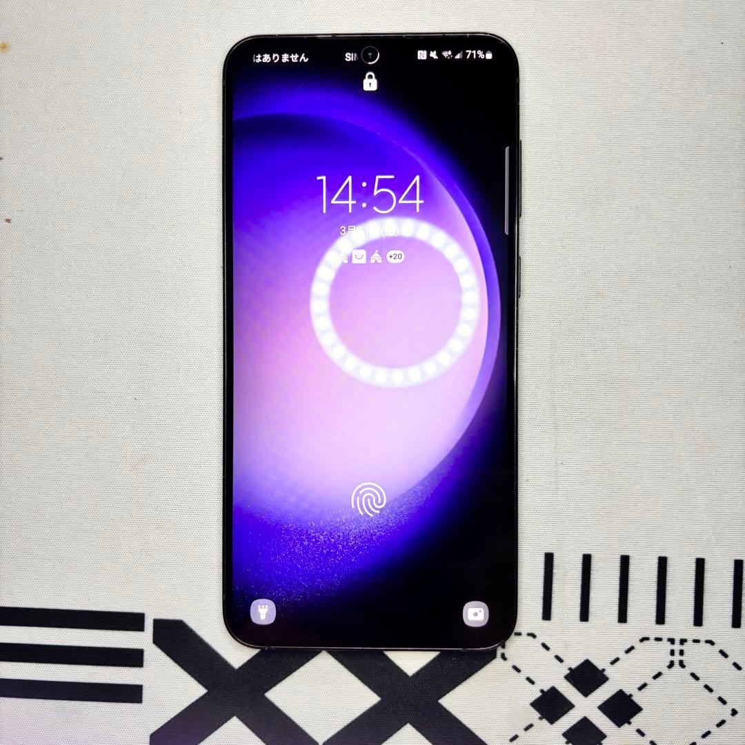 Samsung Galaxy S23 plus ファントムブラック