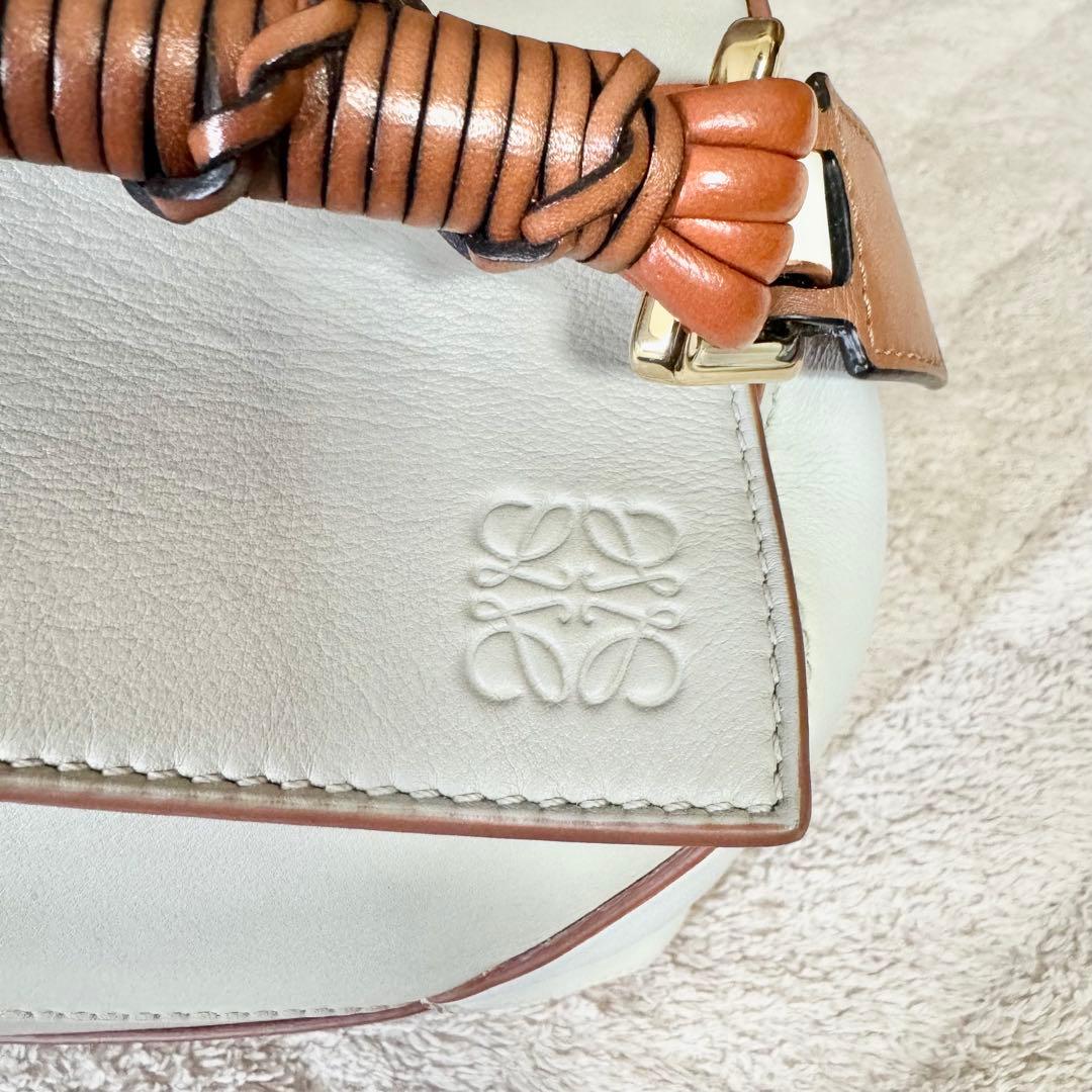 ロエベ パズルバッグ スモール ベージュ系 ギャランティカード 保存袋付き