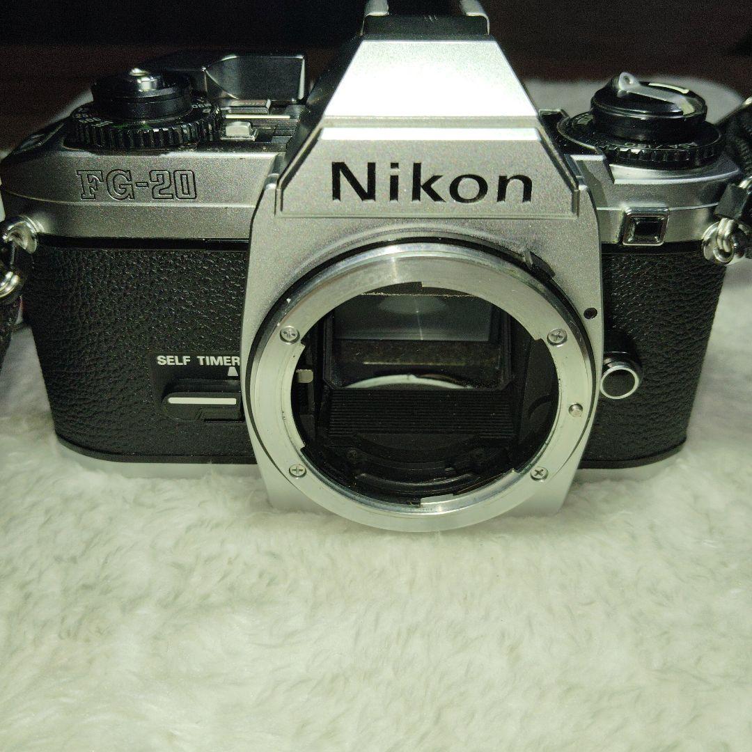 Nikon FG-20 一眼レフカメラ nikkor 28mm 1 2.8