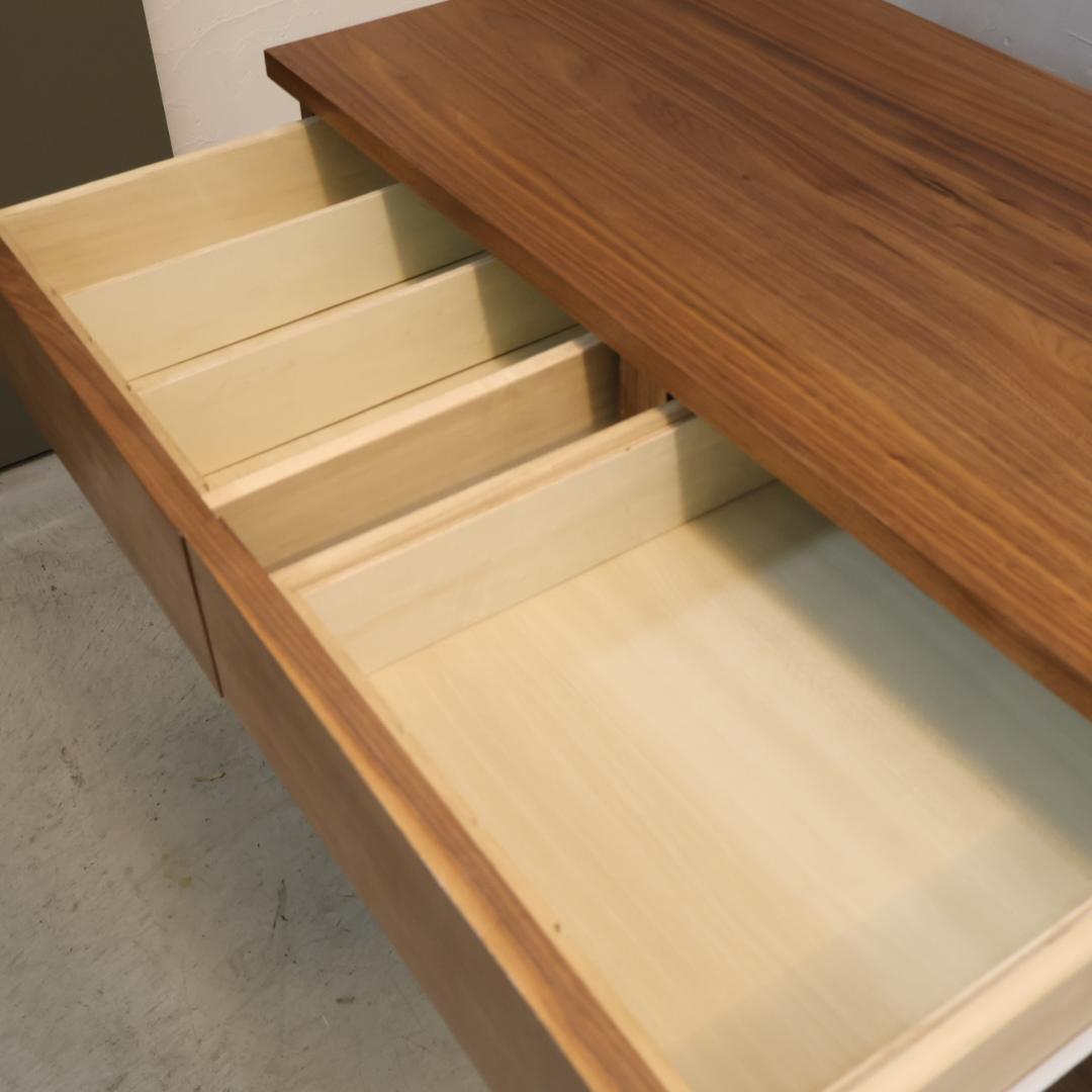 MUJI 無印良品 ウォールナット材 4段チェスト シンプル ナチュラルモダン