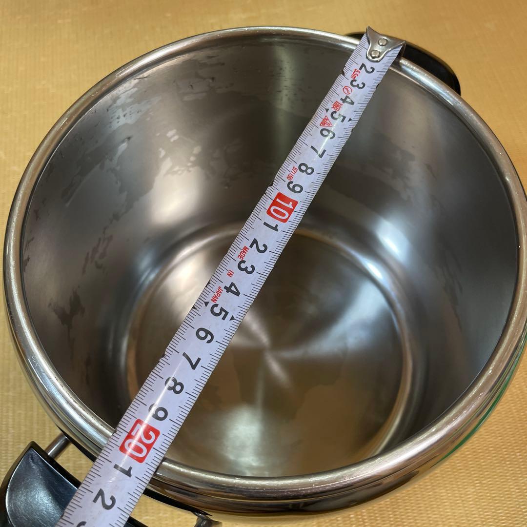 ☆実用　LAGOSTINA 圧力鍋 内径20cm 深さ19cm