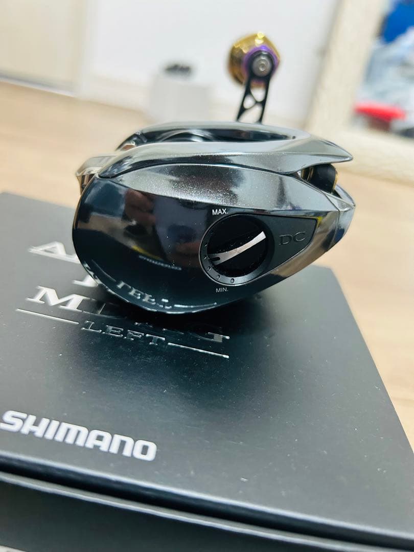 左ハンドルシマノ 18アンタレス DCMD LEFT 美品　　リブレ限定ハンドル