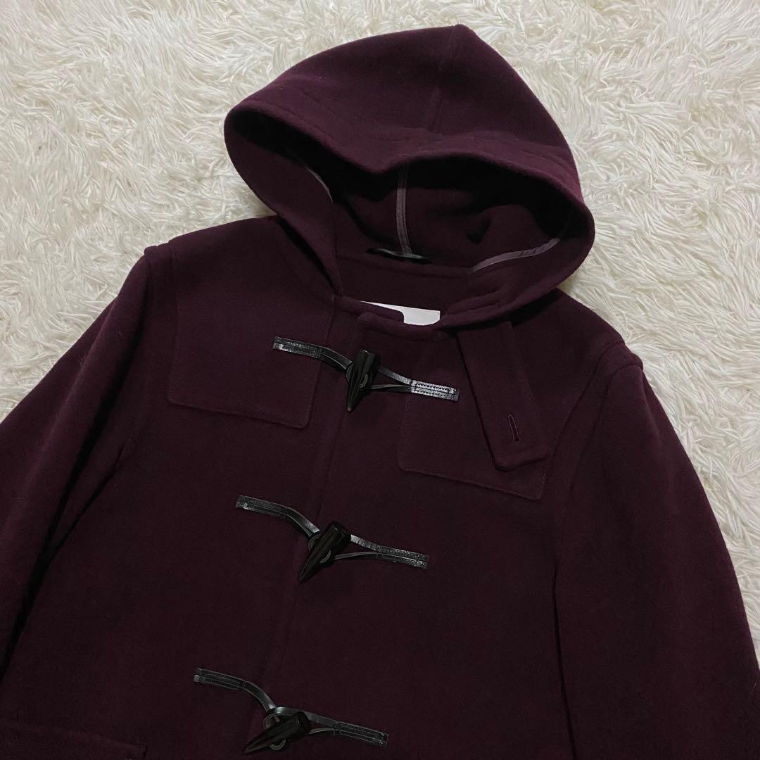 【美品】マッキントッシュ　希少カラー　ダッフルコート　M　パープル　ロング