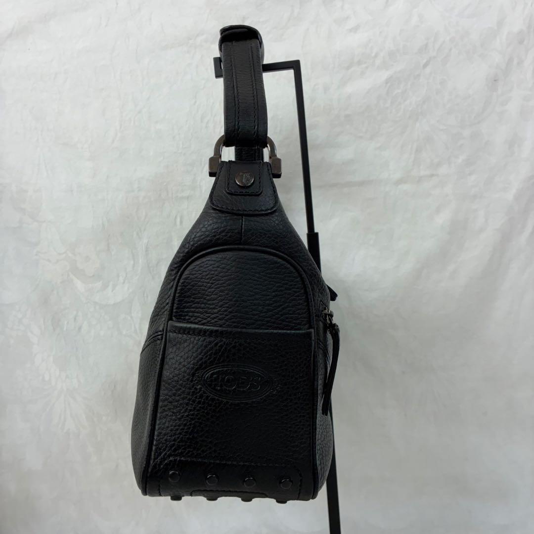 最終値下【Tod’s】ワンショルダーバッグ ハンドバック レザー 本革 ブラック