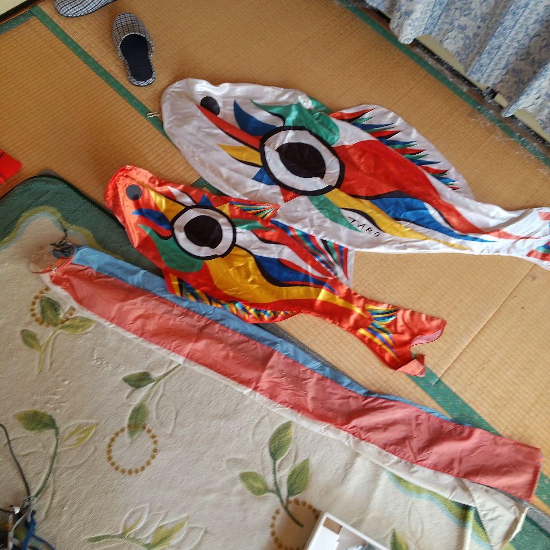 1970年大阪万博　太陽の塔で知られる　岡本太郎の　こいのぼり　鯉のぼり