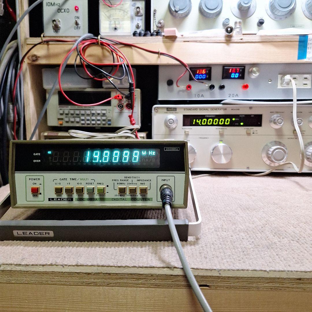 リーダー　LDC-823A周波数カウンター