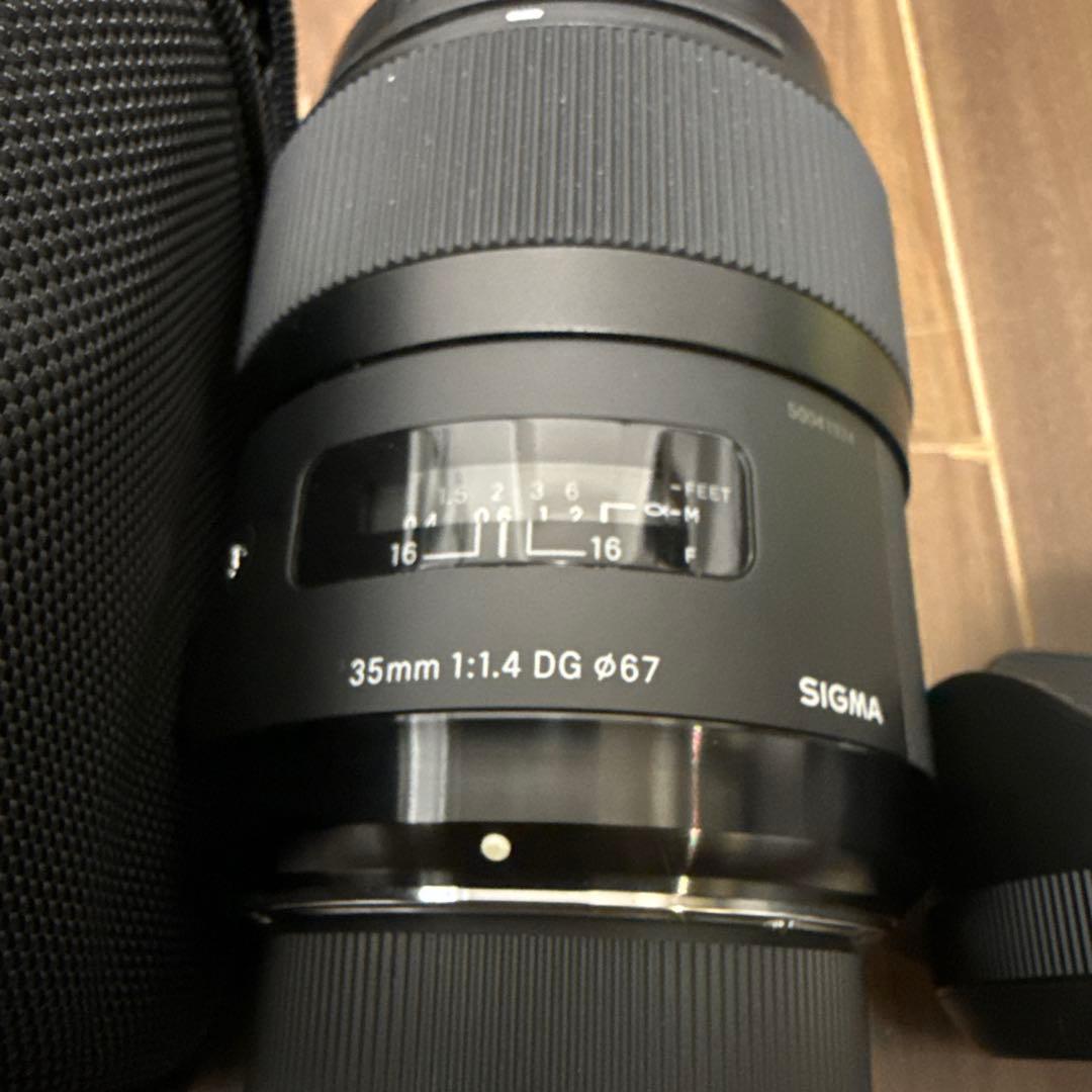【週末値下】【美品】SIGMA Nikon Fマウント 35mm F1.4 DG
