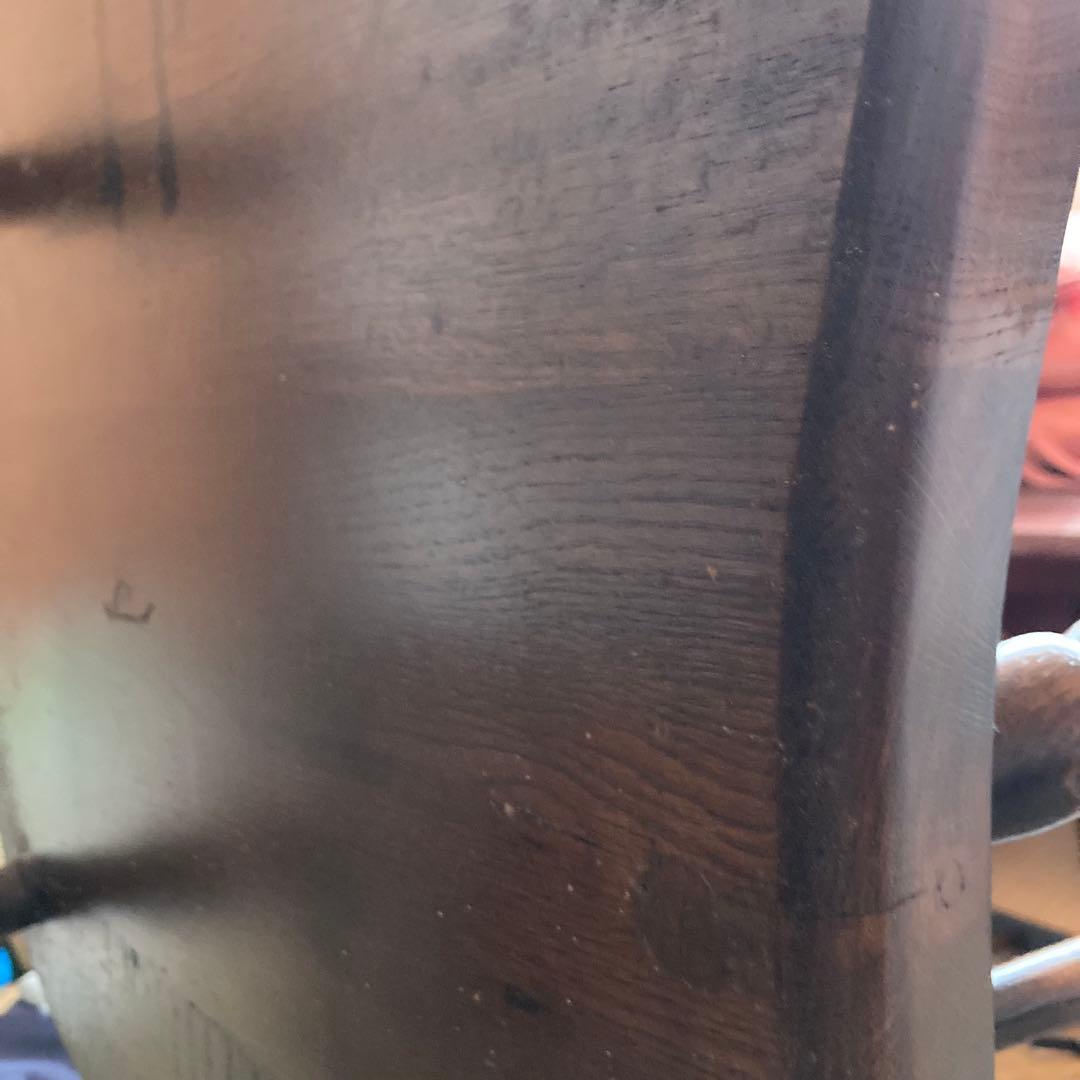 ロッキングチェア 木製 1脚ソファー オーク アンティークチェア　ハート