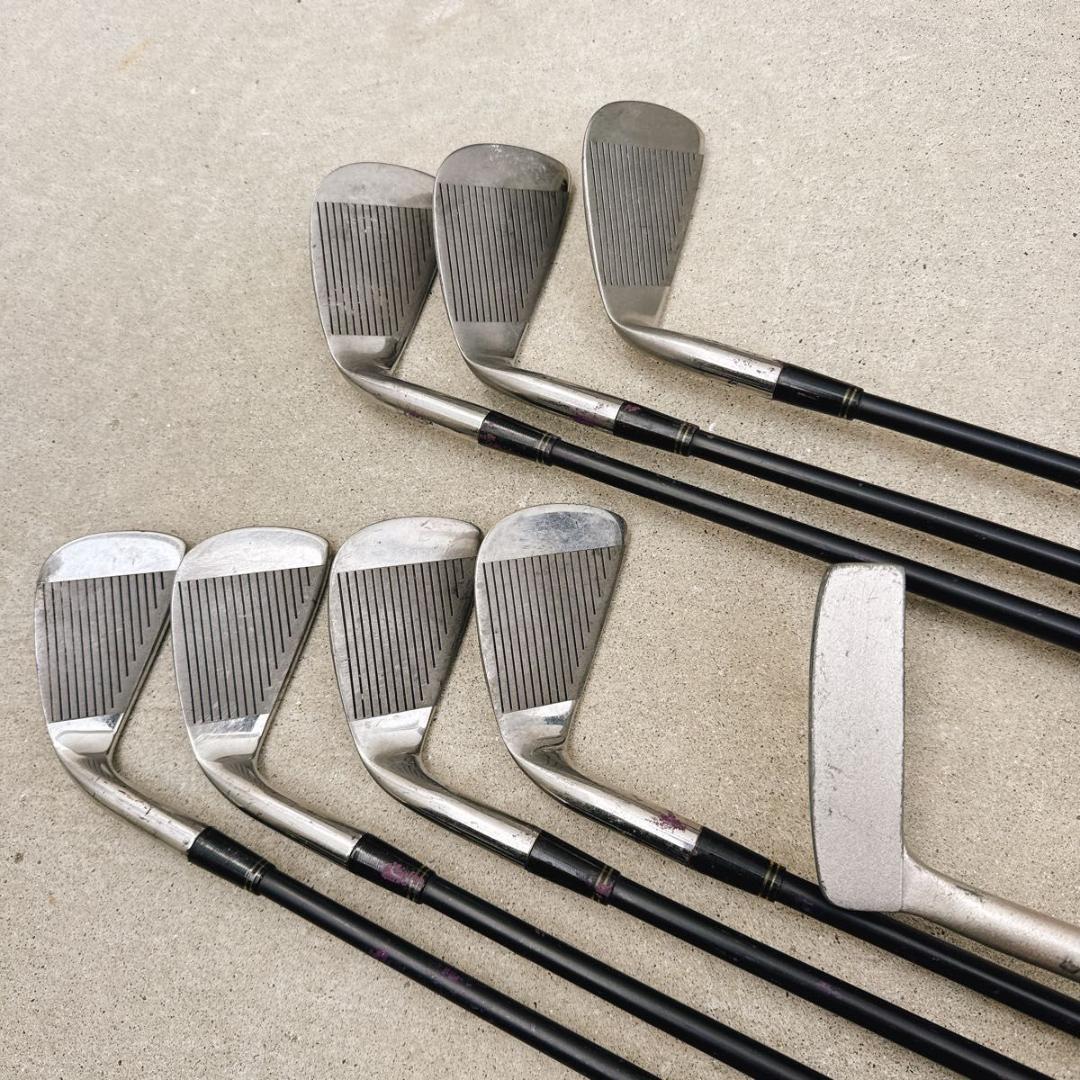 メンズゴルフ 初心者セット 13本セット NIKE キャディバッグ付き