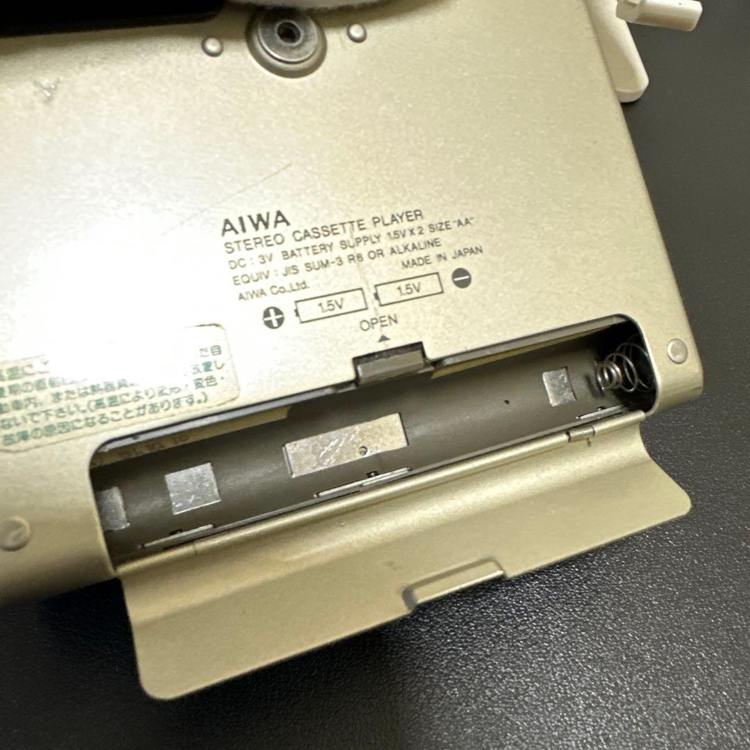 AIWAアイワ CassetteBoy HS-P2 通電OK ジャンク　現状品