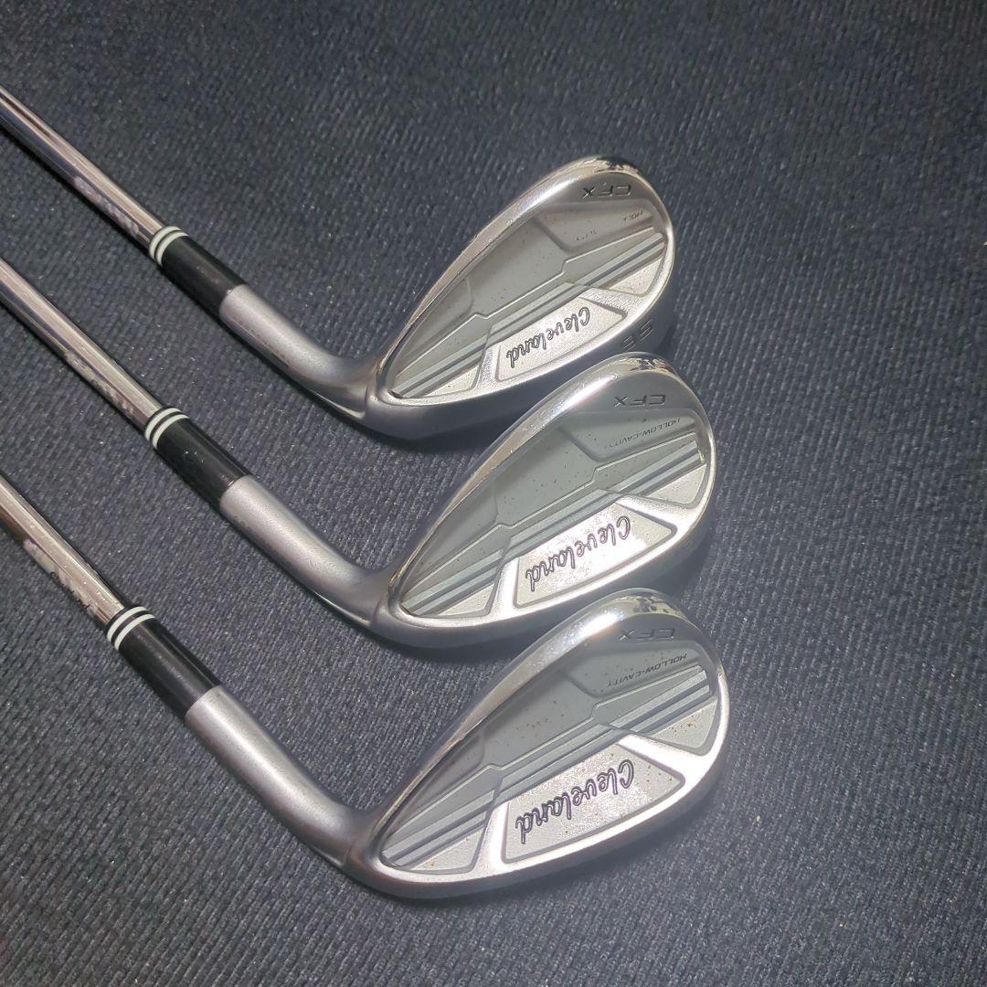 Cleveland CFXウェッジ 3本セット 48°,52°,56°