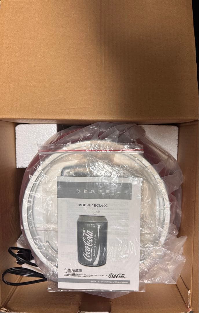 最終値下げ レア 新品未使用 コカ・コーラ 缶型保冷温庫 レッド BCR-10C