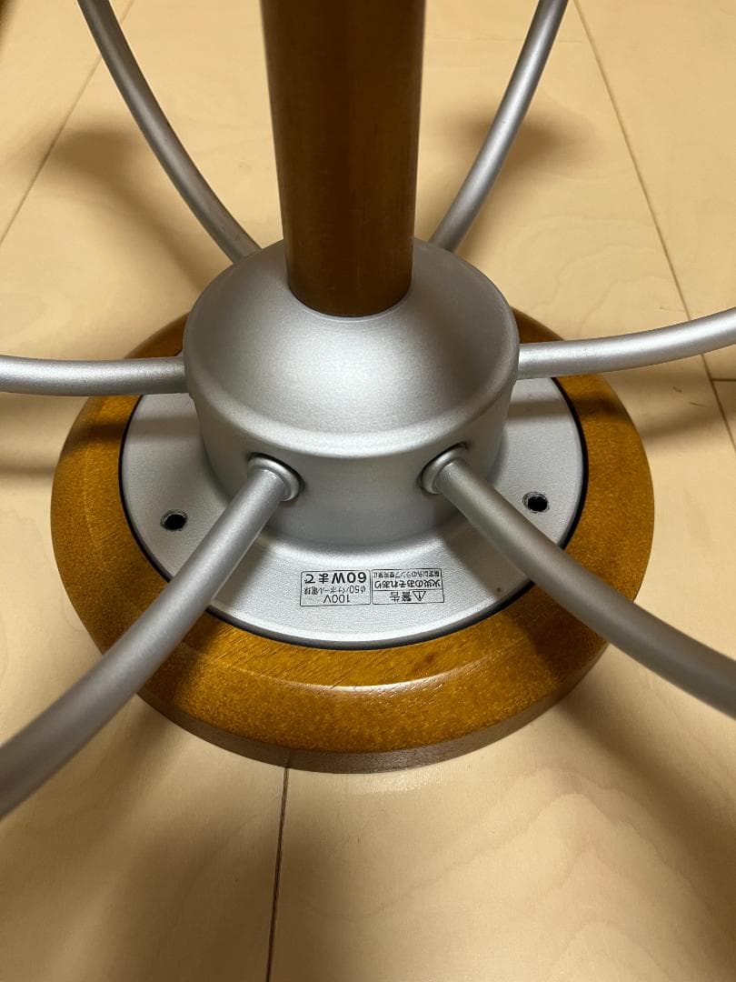 National シーリングライト シャンデリア 6灯 LED電球セット