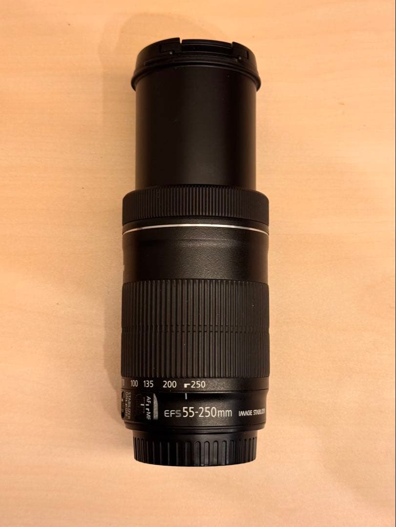 Canon EF-S 55-250mm F4-5.6 IS STMズームレンズ