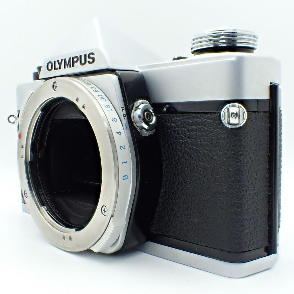 【動作確認済美品】OLYMPUS OM-1 ボディシルバー 新品電池&動作保証付