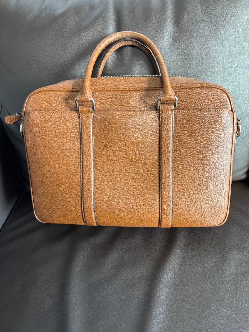コーチ　COACH ブラウン ビジネスバッグ