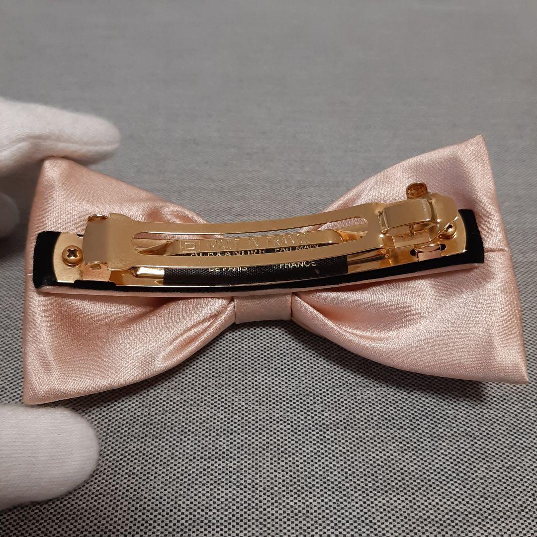 ALEXANDRE DE PARIS アレクサンドルドゥパリ リボン バレッタ